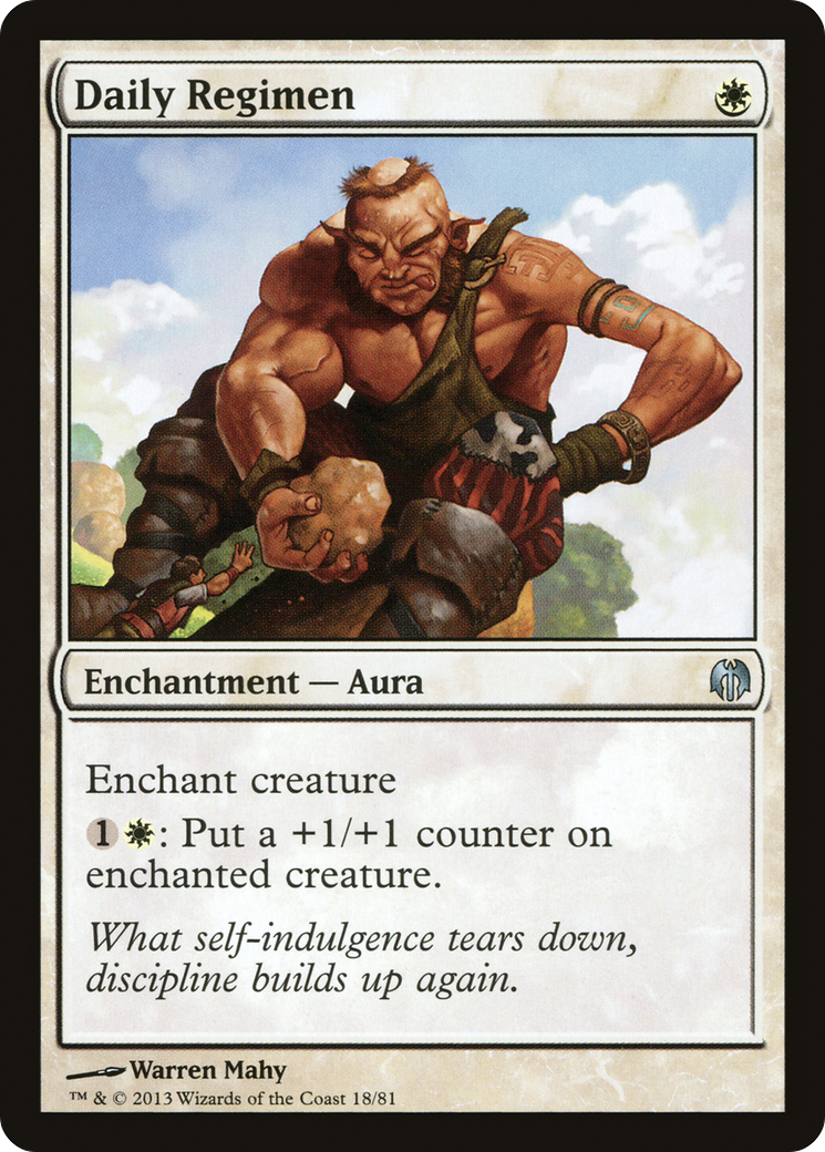 Daily Regimen (018) - Duel Decks: Heroes vs. Monsters