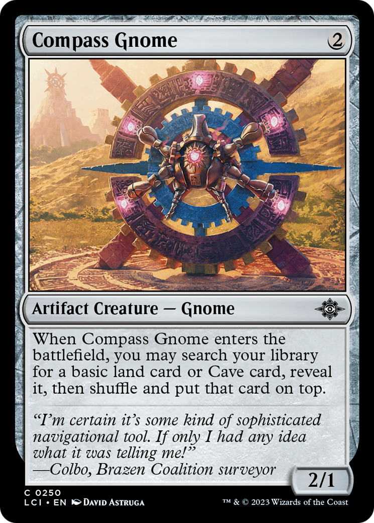 Compass Gnome (250) - The Lost Caverns of Ixalan