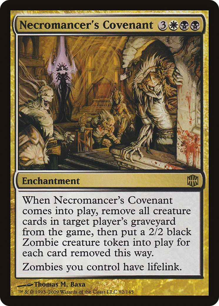 Necromancer's Covenant (082) Foil - Alara Reborn