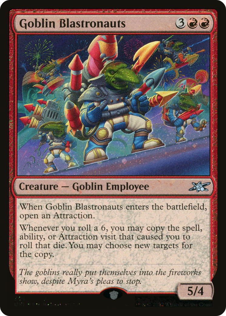 Goblin Blastronauts (395) Foil - Unfinity