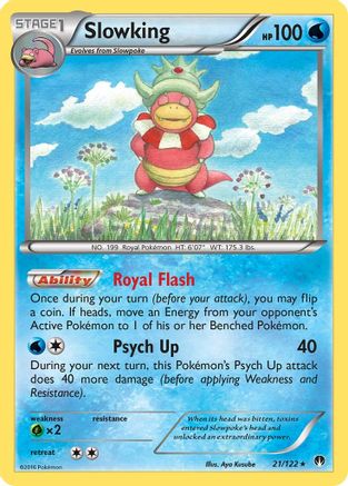 Slowking (21) Reverse Holofoil - XY BREAKpoint