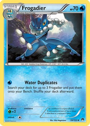 Frogadier (39) Reverse Holofoil - XY BREAKpoint