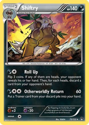 Shiftry (73) Reverse Holofoil - XY BREAKpoint