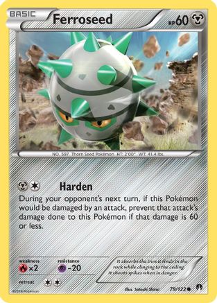 Ferroseed (79) - XY BREAKpoint