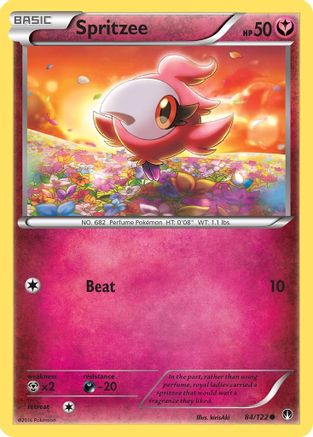 Spritzee (84) Reverse Holofoil - XY BREAKpoint