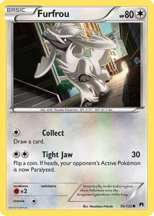 Furfrou (95) Reverse Holofoil - XY BREAKpoint