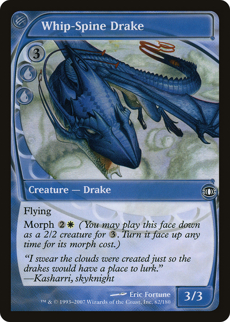 Whip-Spine Drake (062) - Future Sight Foil