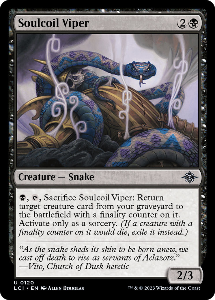 Soulcoil Viper (120) - The Lost Caverns of Ixalan