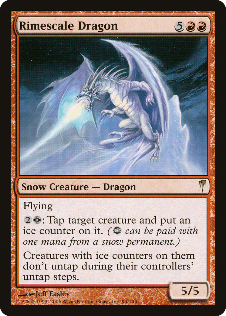 Rimescale Dragon (095) - Coldsnap
