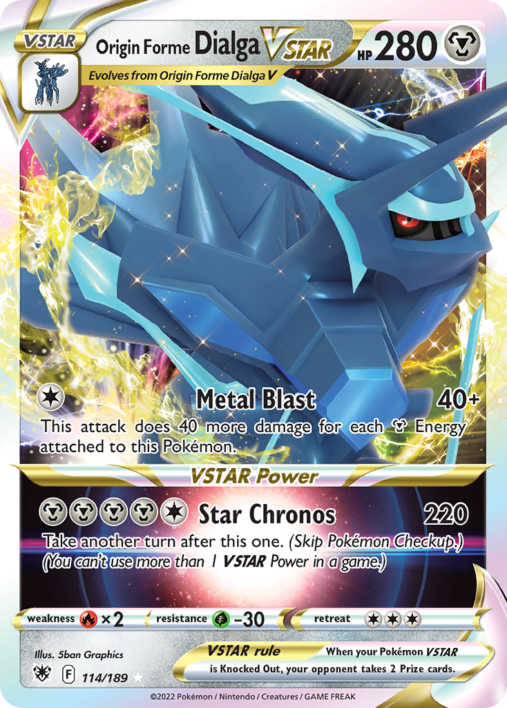 Origin Forme Dialga VSTAR (114) Holofoil - Astral Radiance