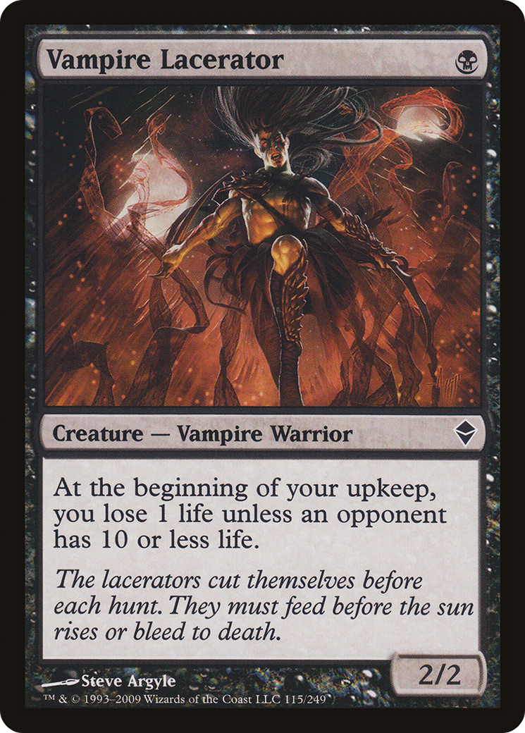 Vampire Lacerator (115) Foil - Zendikar