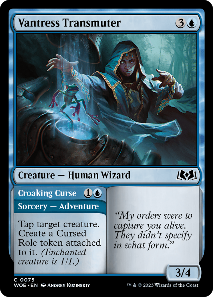 Vantress Transmuter (075) - Wilds of Eldraine