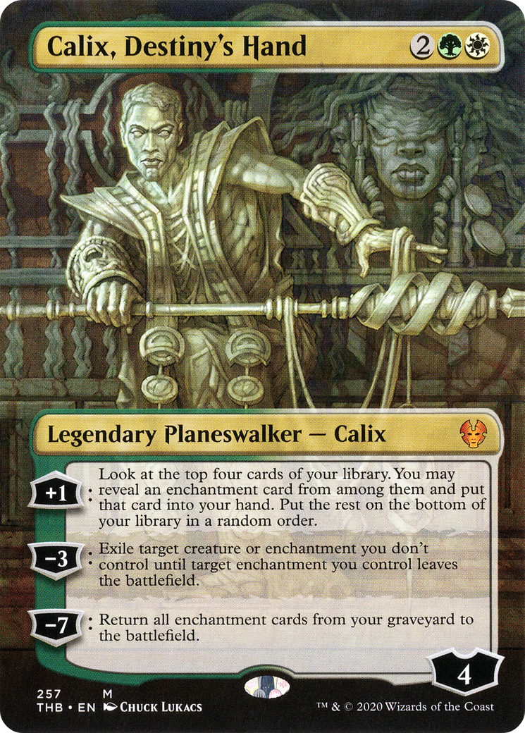 Calix, Destiny's Hand (257) Foil - Theros Beyond Death