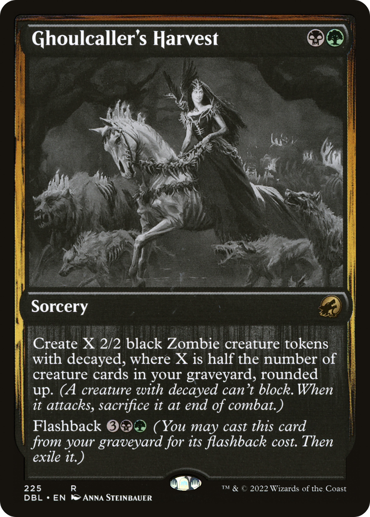 Ghoulcaller's Harvest (225) Foil - Innistrad: Double Feature