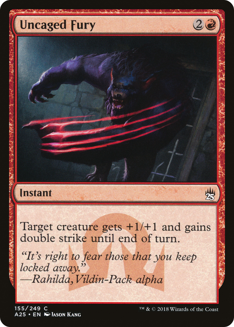 Uncaged Fury (155) - Masters 25