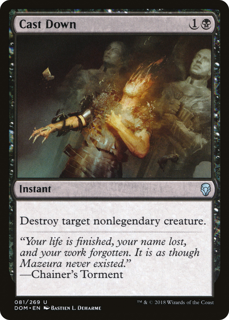 Cast Down (081) - Dominaria