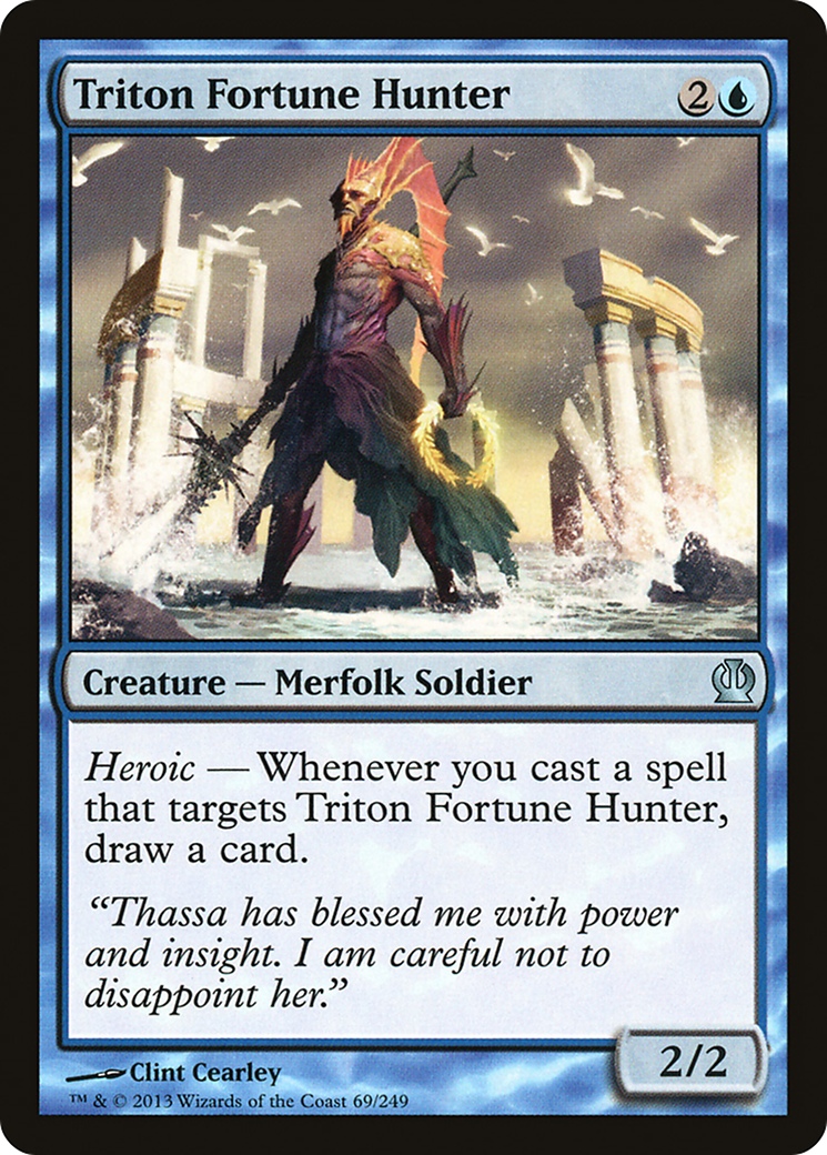 Triton Fortune Hunter (069) Foil - Theros
