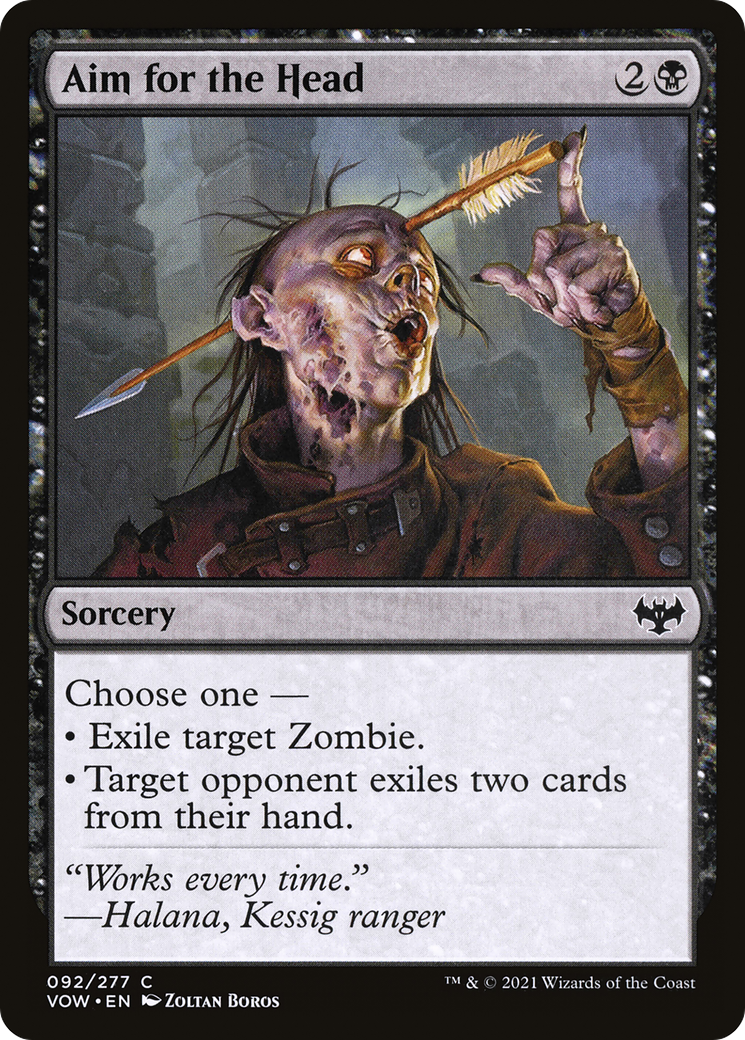 Aim for the Head (092) - Innistrad: Crimson Vow
