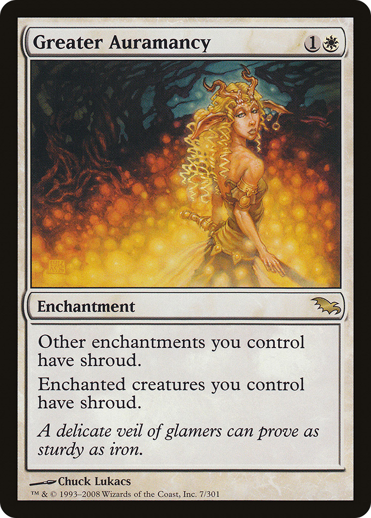 Greater Auramancy (007) Foil - Shadowmoor