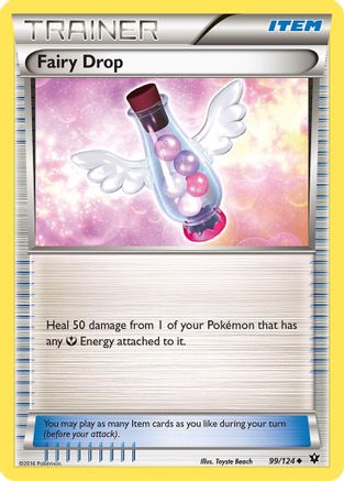 Fairy Drop (99) Reverse Holofoil - XY Fates Collide