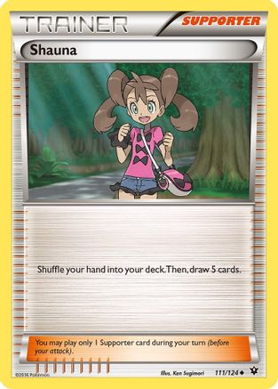 Shauna (111) Reverse Holofoil - XY Fates Collide