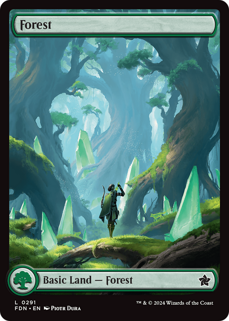 Forest (291) Foil - Foundations
