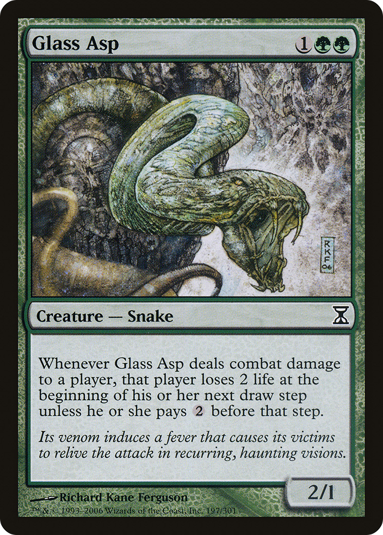 Glass Asp (197) Foil - Time Spiral