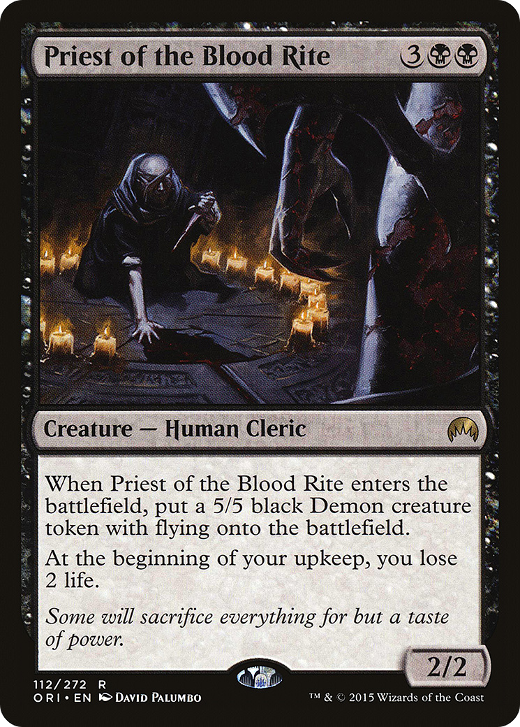 Priest of the Blood Rite (112) - Magic Origins