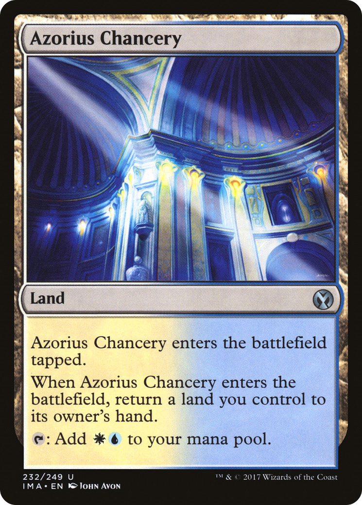 Azorius Chancery (232) - Iconic Masters