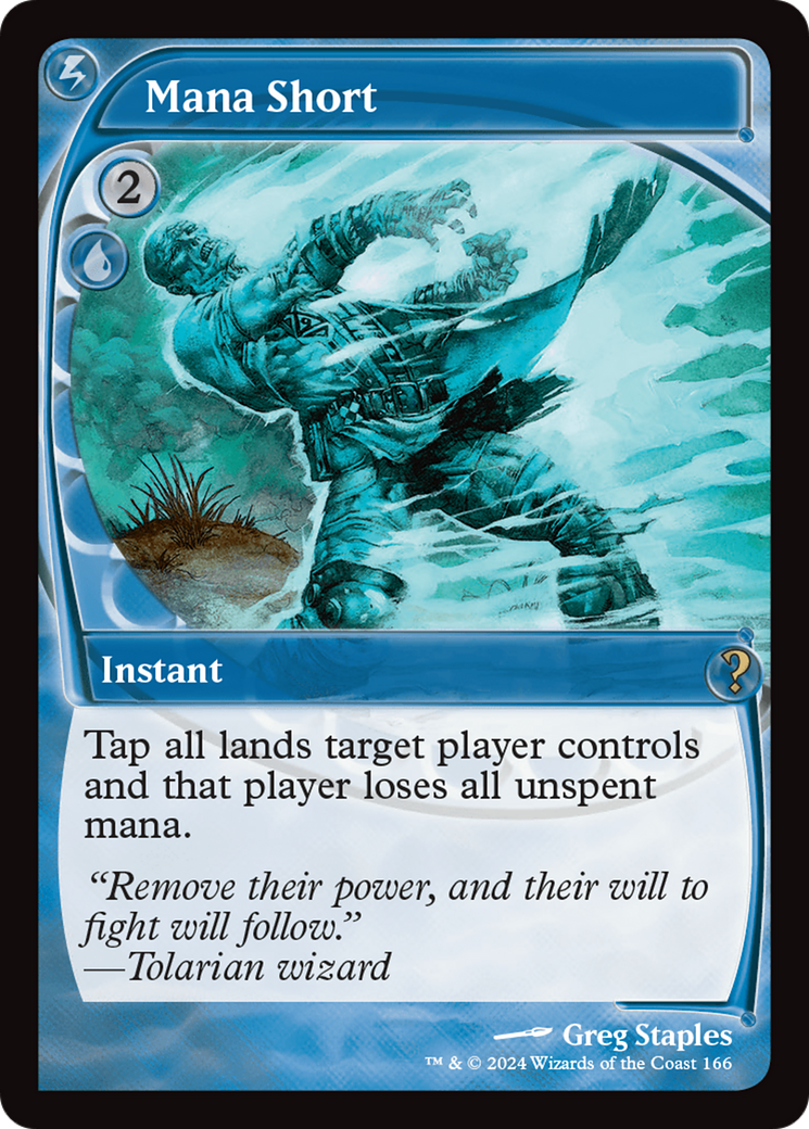 Mana Short (Future Sight) (166) Foil - Mystery Booster 2