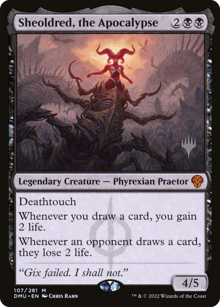 Sheoldred, the Apocalypse (107) - Dominaria United Promos