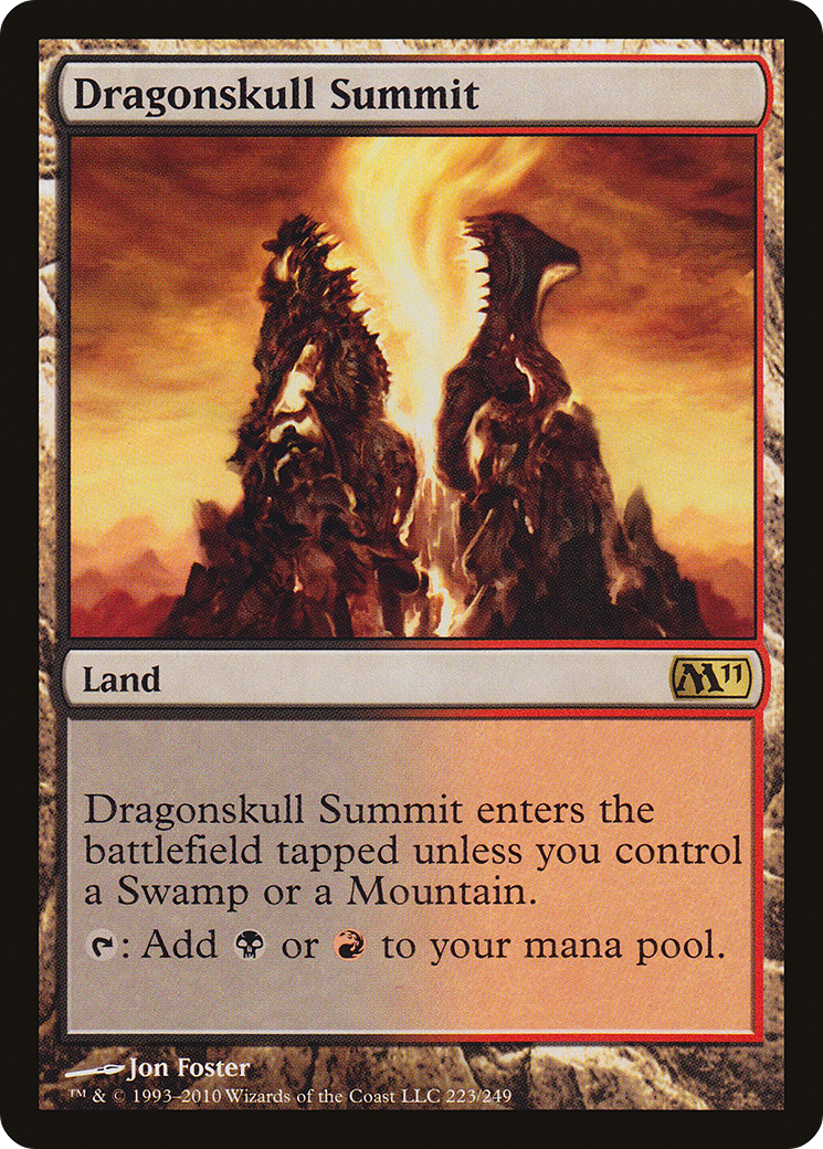 Dragonskull Summit (223) Foil - Magic 2011