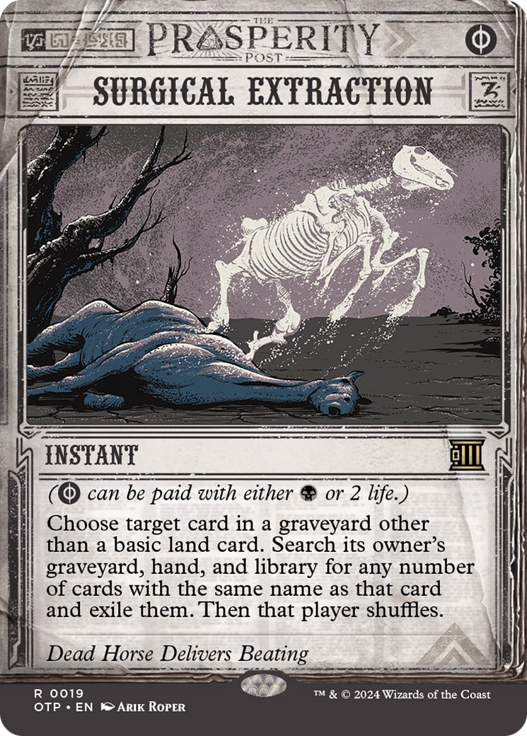 Surgical Extraction (Showcase) (019) Foil - Breaking News