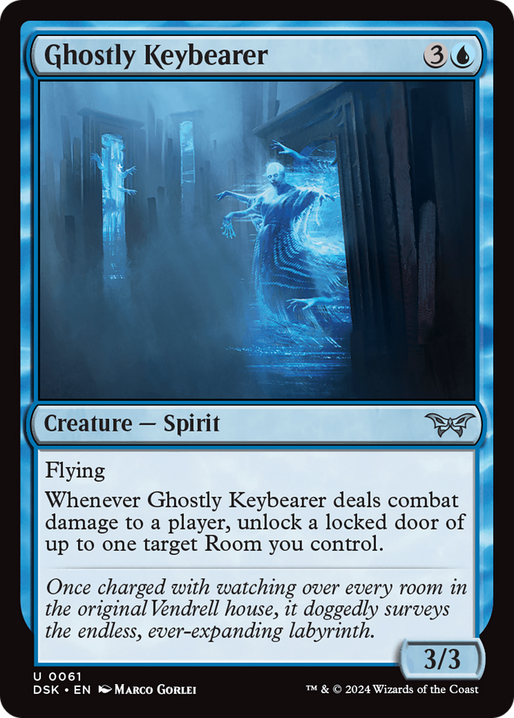 Ghostly Keybearer (061) Foil - Duskmourn: House of Horror