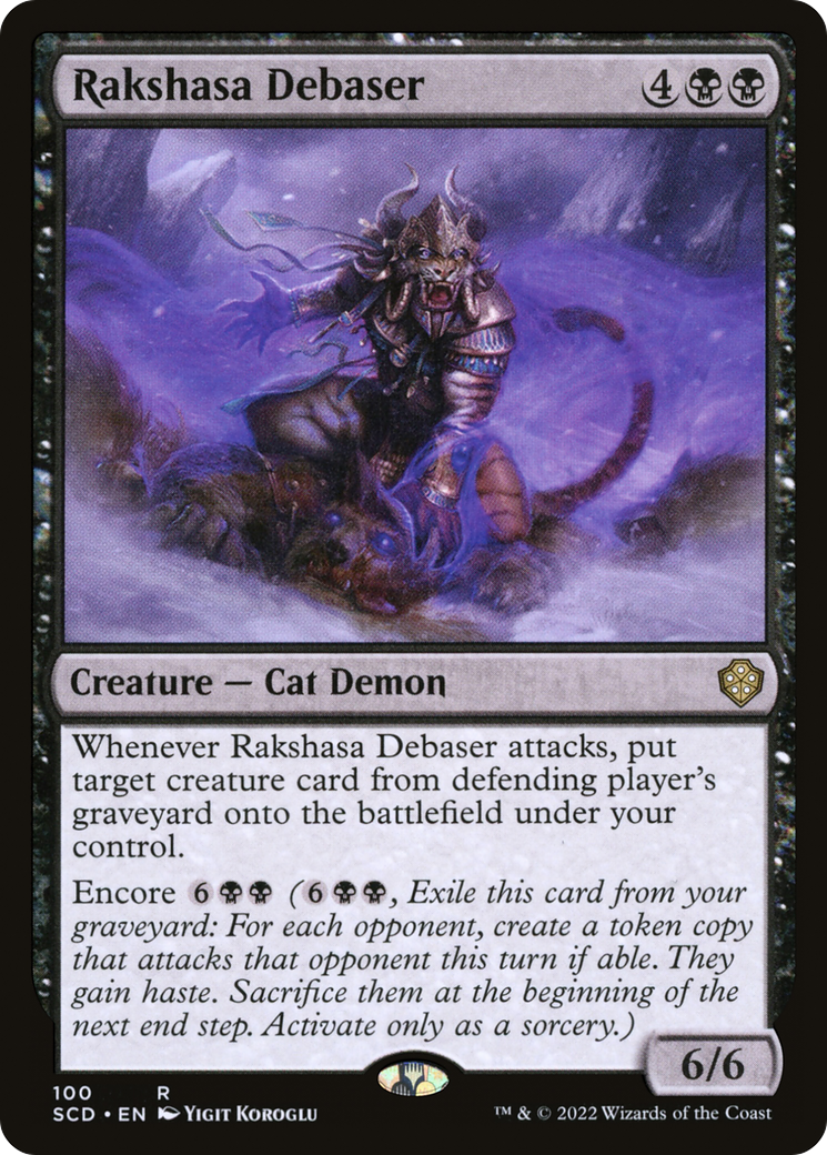 Rakshasa Debaser (100) - Starter Commander Decks