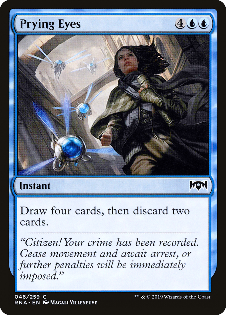 Prying Eyes (046) Foil - Ravnica Allegiance