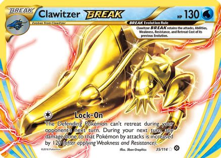 Clawitzer BREAK (35) Holofoil - XY Steam Siege