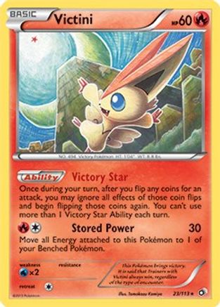 Victini - 23/113 (BW Legendary Treasures) (23) - Deck Exclusives