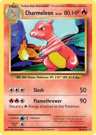 Charmeleon (10) Reverse Holofoil - XY Evolutions