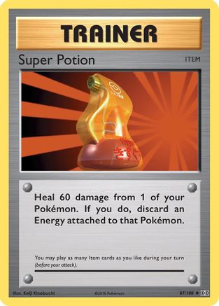 Super Potion (87) - XY Evolutions