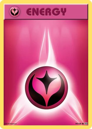 Fairy Energy (99) Reverse Holofoil - XY Evolutions