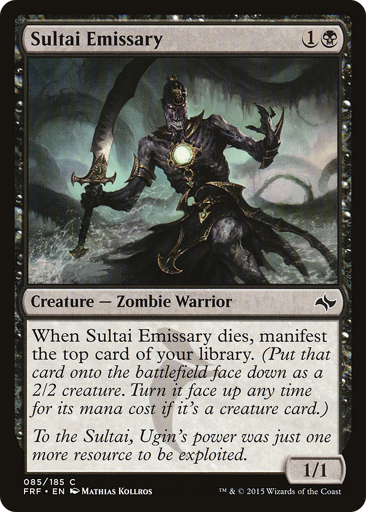 Sultai Emissary (085) Foil - Fate Reforged
