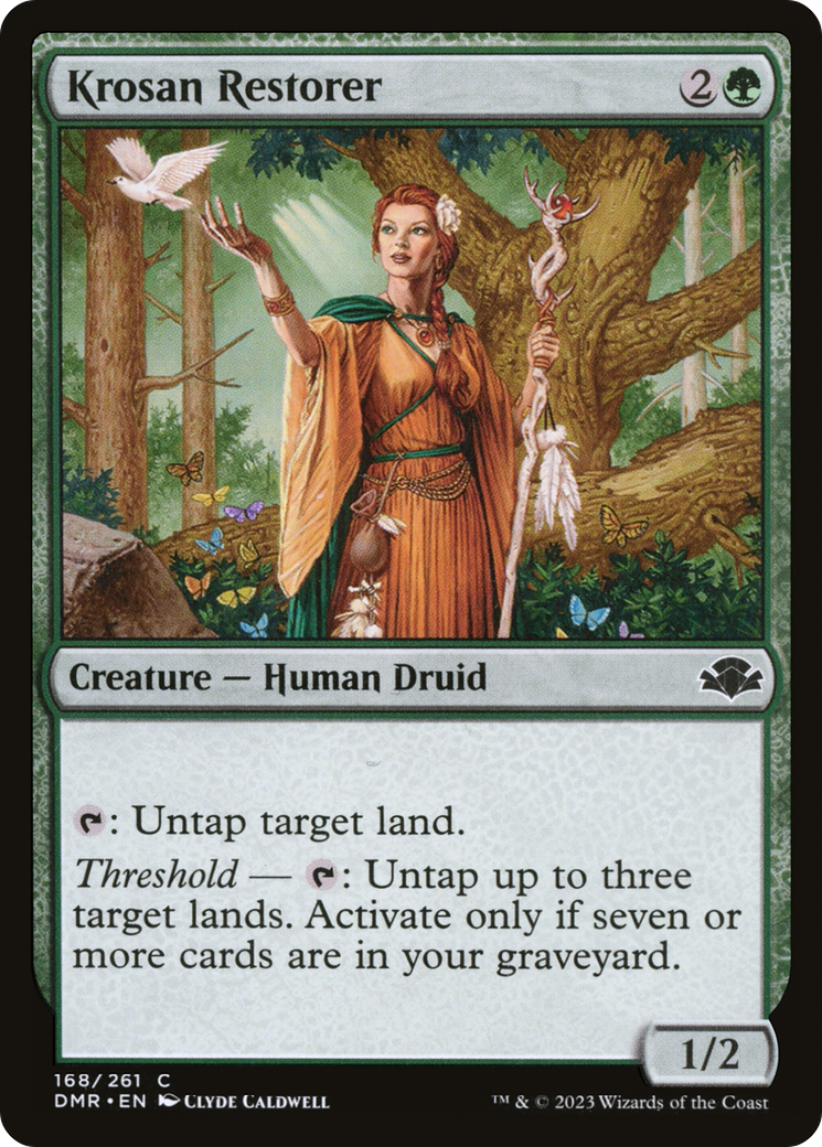 Krosan Restorer (168) - Dominaria Remastered
