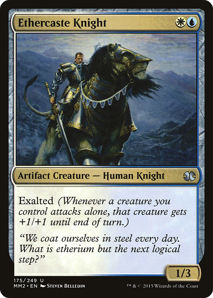 Ethercaste Knight (175) Foil - Modern Masters 2015