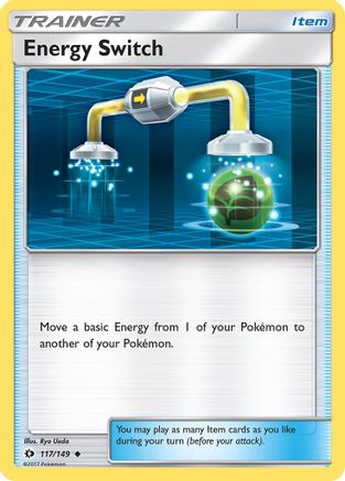 Energy Switch (117) Reverse Holofoil - Sun & Moon