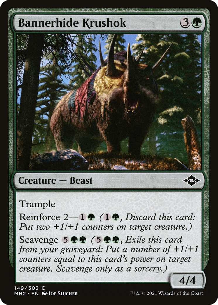 Bannerhide Krushok (149) Foil - Modern Horizons 2