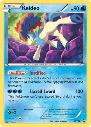 Keldeo - XY191 (XY191) Holofoil - XY Promos