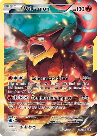 Volcanion - XY185 (XY185) Holofoil - XY Promos