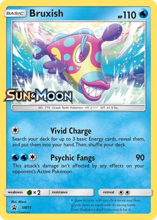 Bruxish - SM11 (Prerelease) (SM11) Holofoil - SM Promos