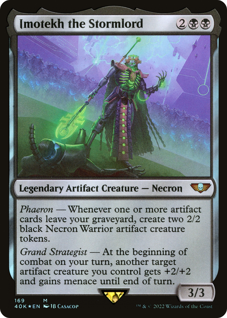 Imotekh the Stormlord (169) Foil - Warhammer 40,000 Commander